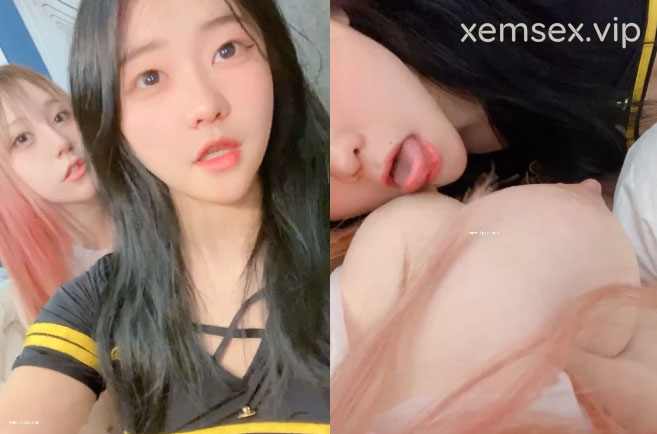 2 em gái xinh chơi les rên cực ngọt